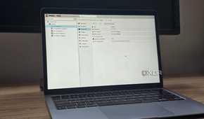 Proxmox running on a MacBook with the Cloud-Init tab open