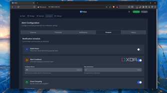 Setting up an email schedule in Pulse