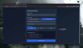 Setting up the user credentials in Pulse