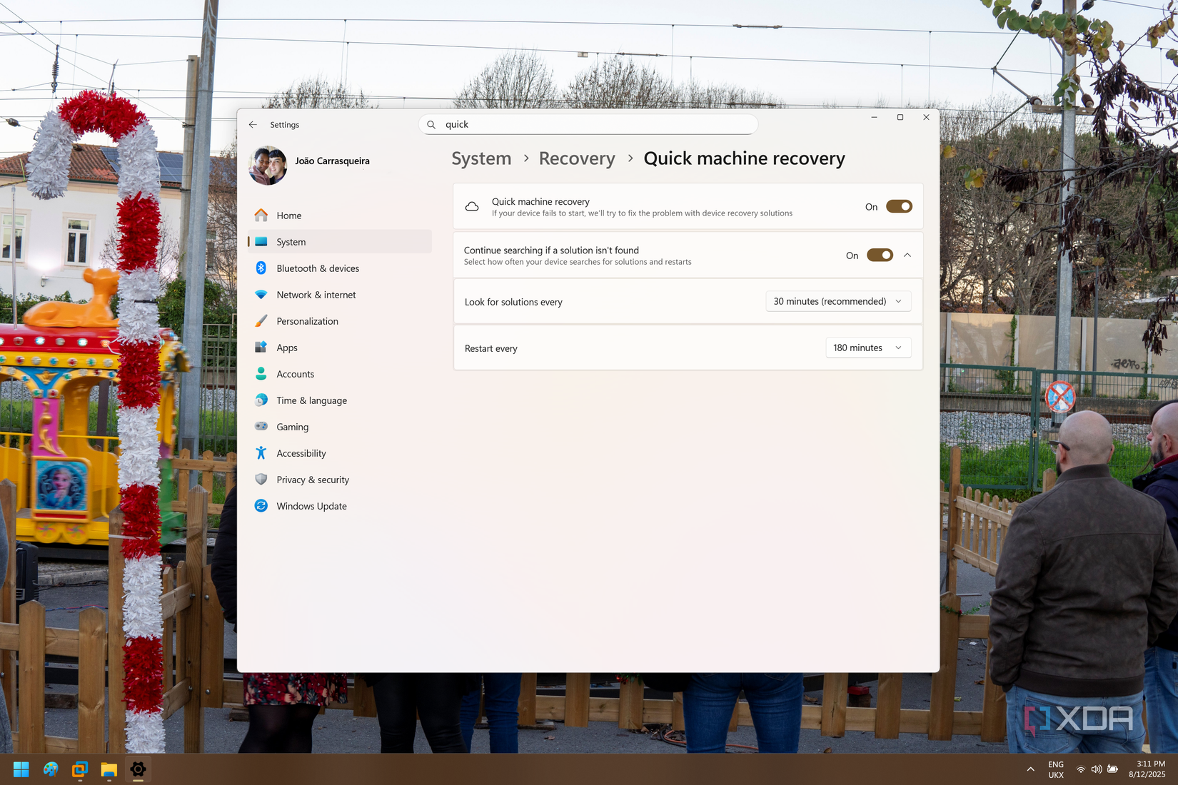 Machine Recovery Mode Reset Machine Windows 11's new