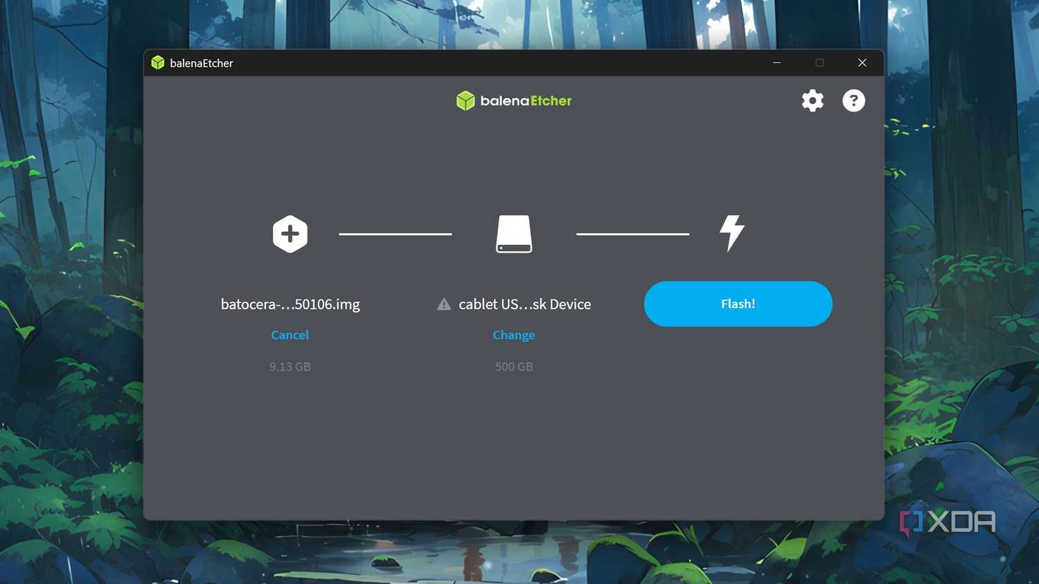 Flashing Batocera on an SSD
