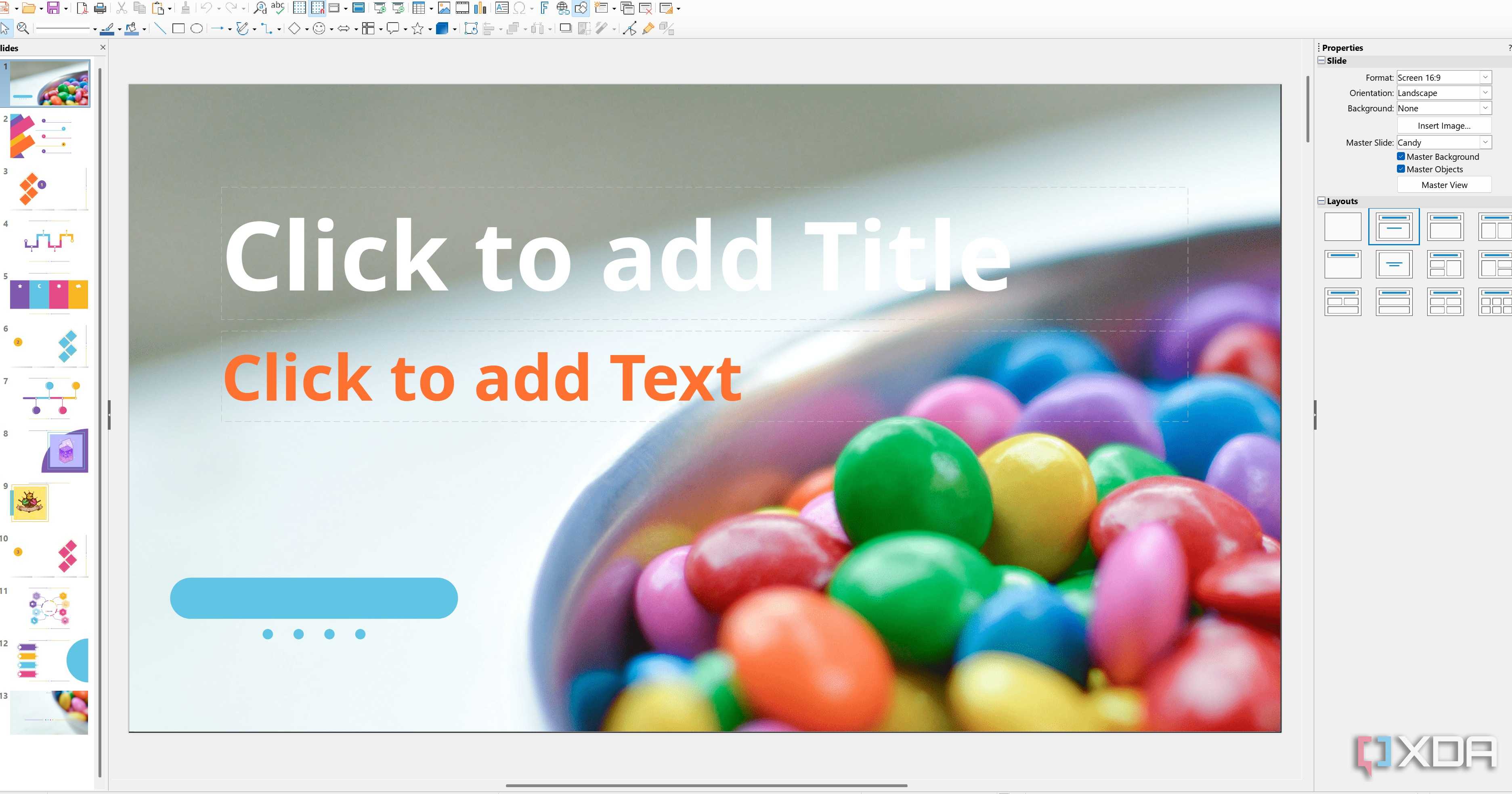 LibreOffice presentations