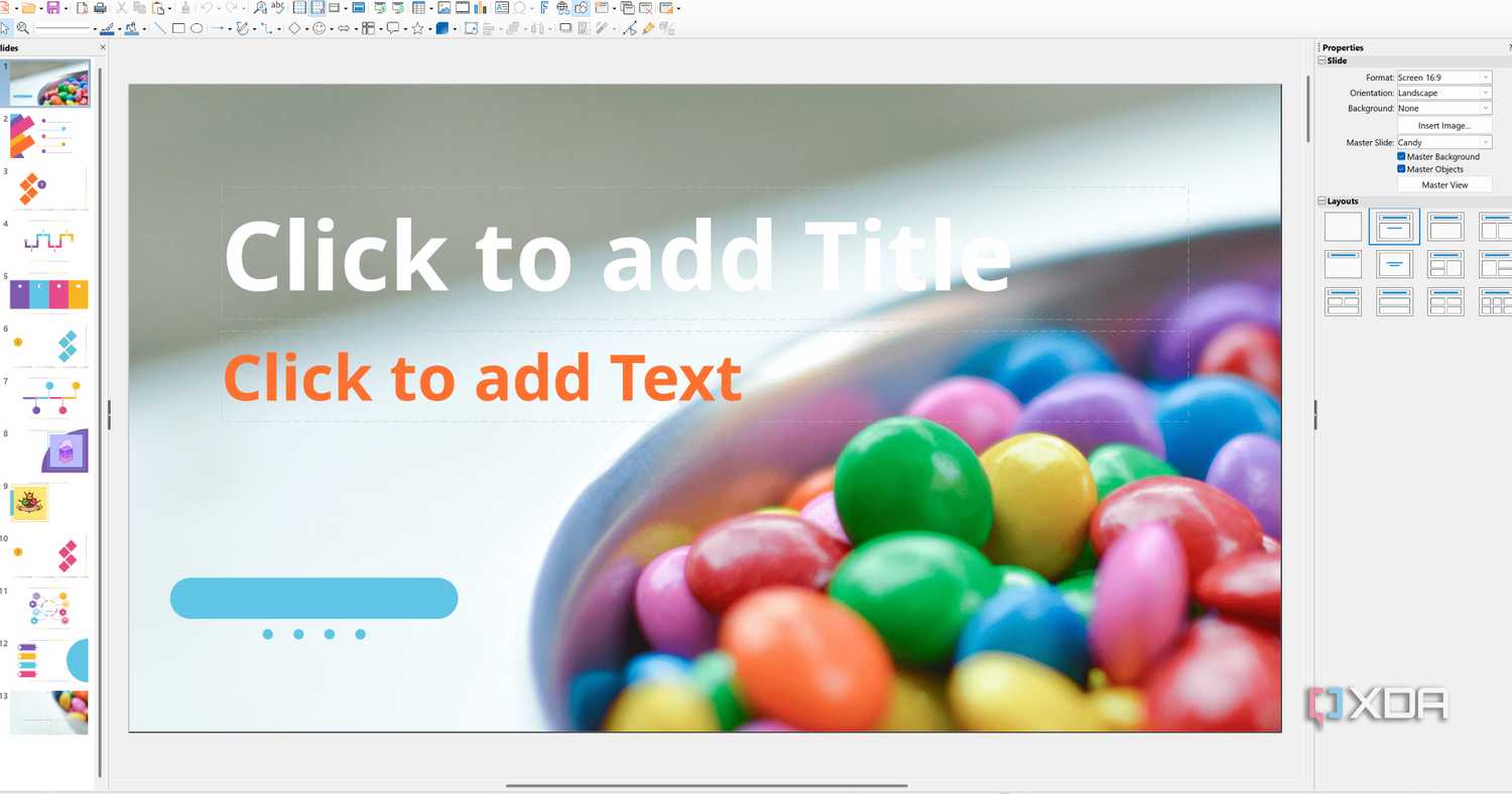 LibreOffice presentations