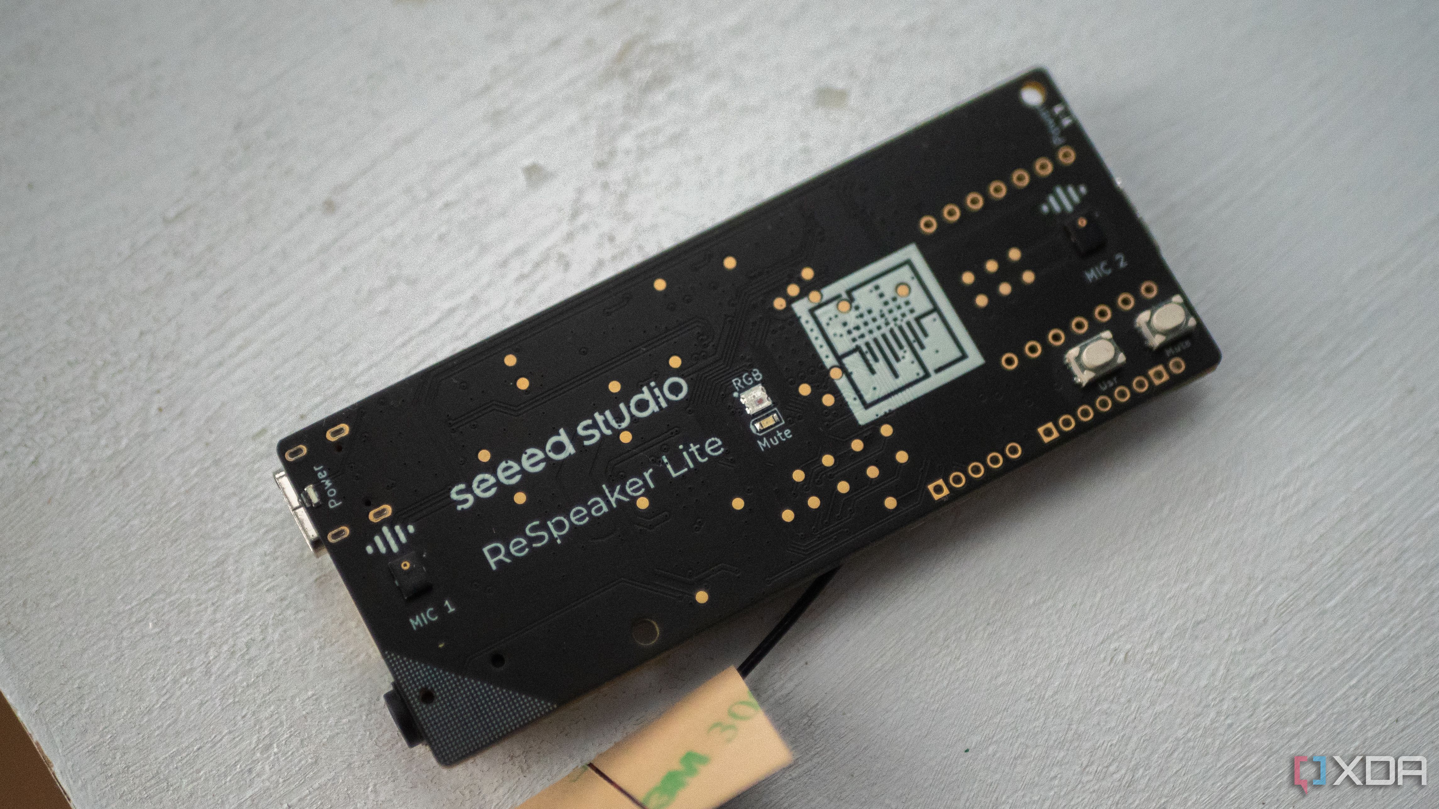 A photo of rear of the ReSpeaker Lite board