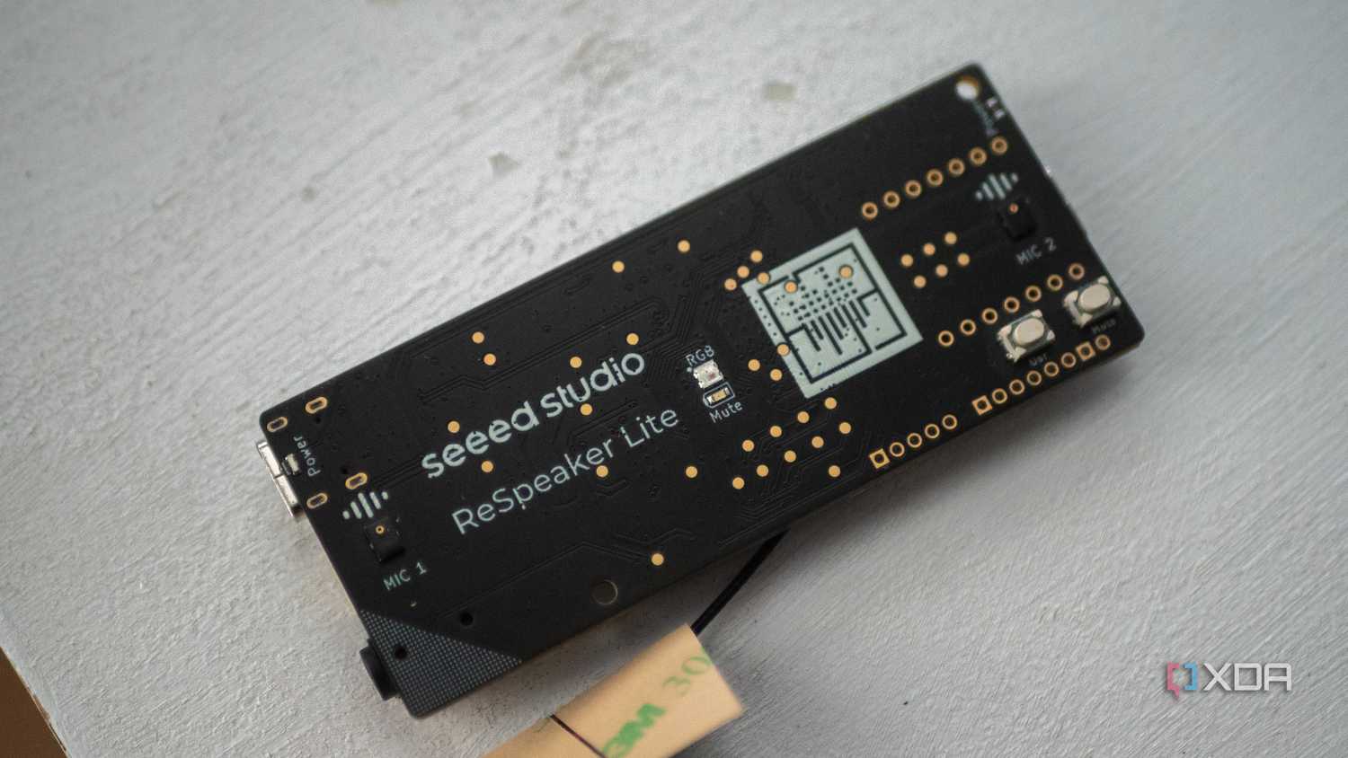 A photo of rear of the ReSpeaker Lite board