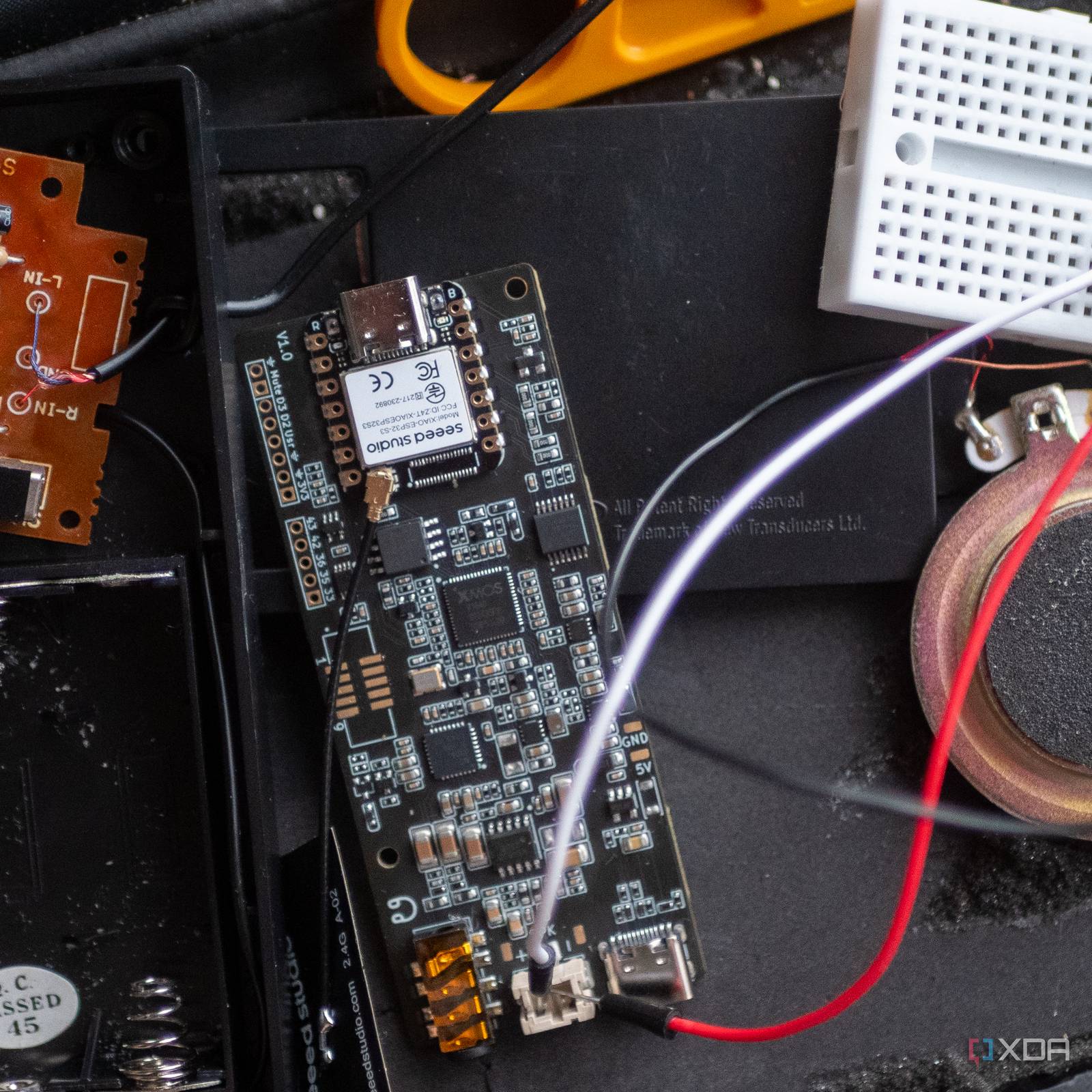 I turned an old CD wallet speaker into a Google Assistant - Main Image