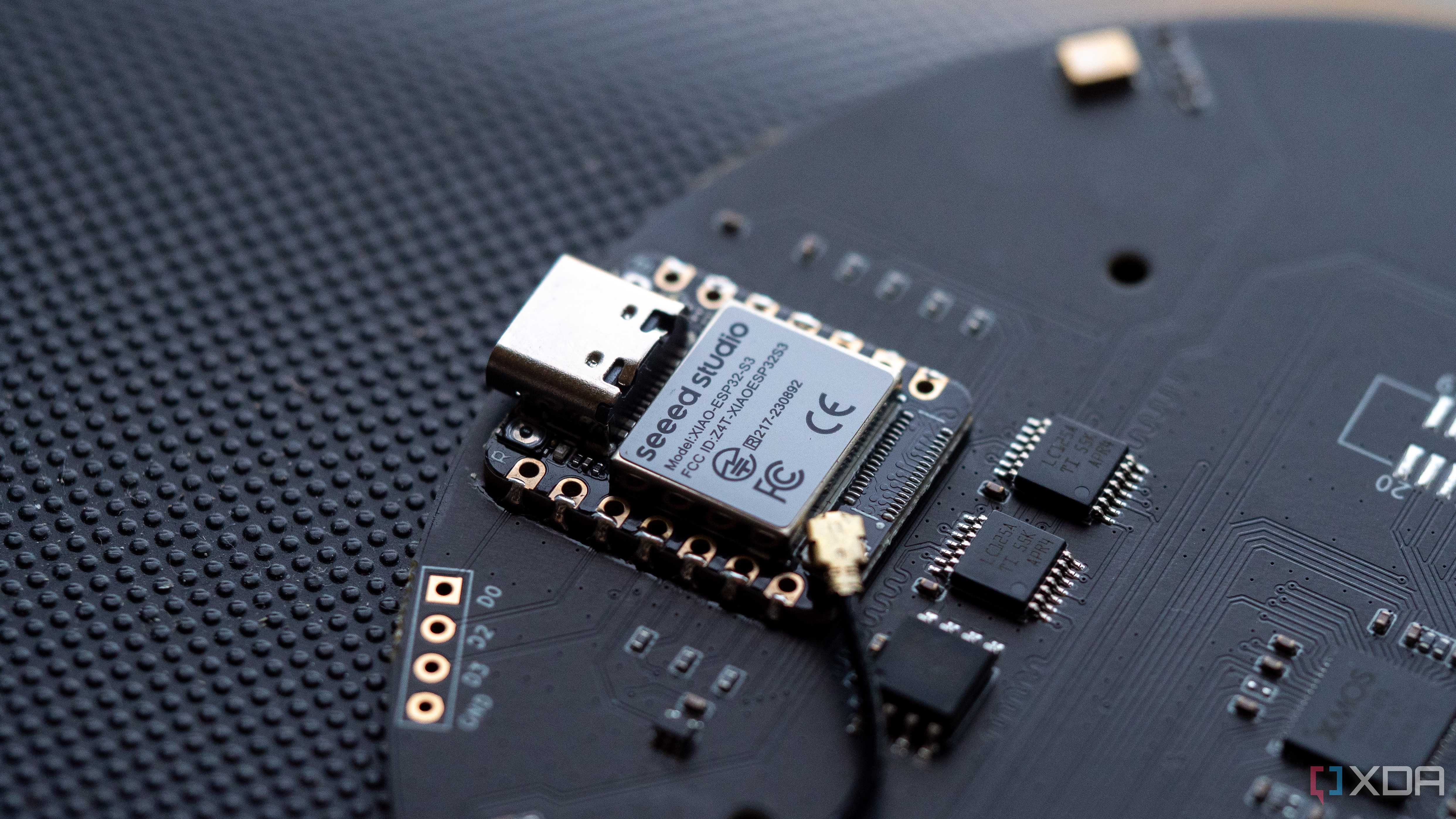 ESP32-S3 from XIAO soldered to the ReSpeaker XVF3800