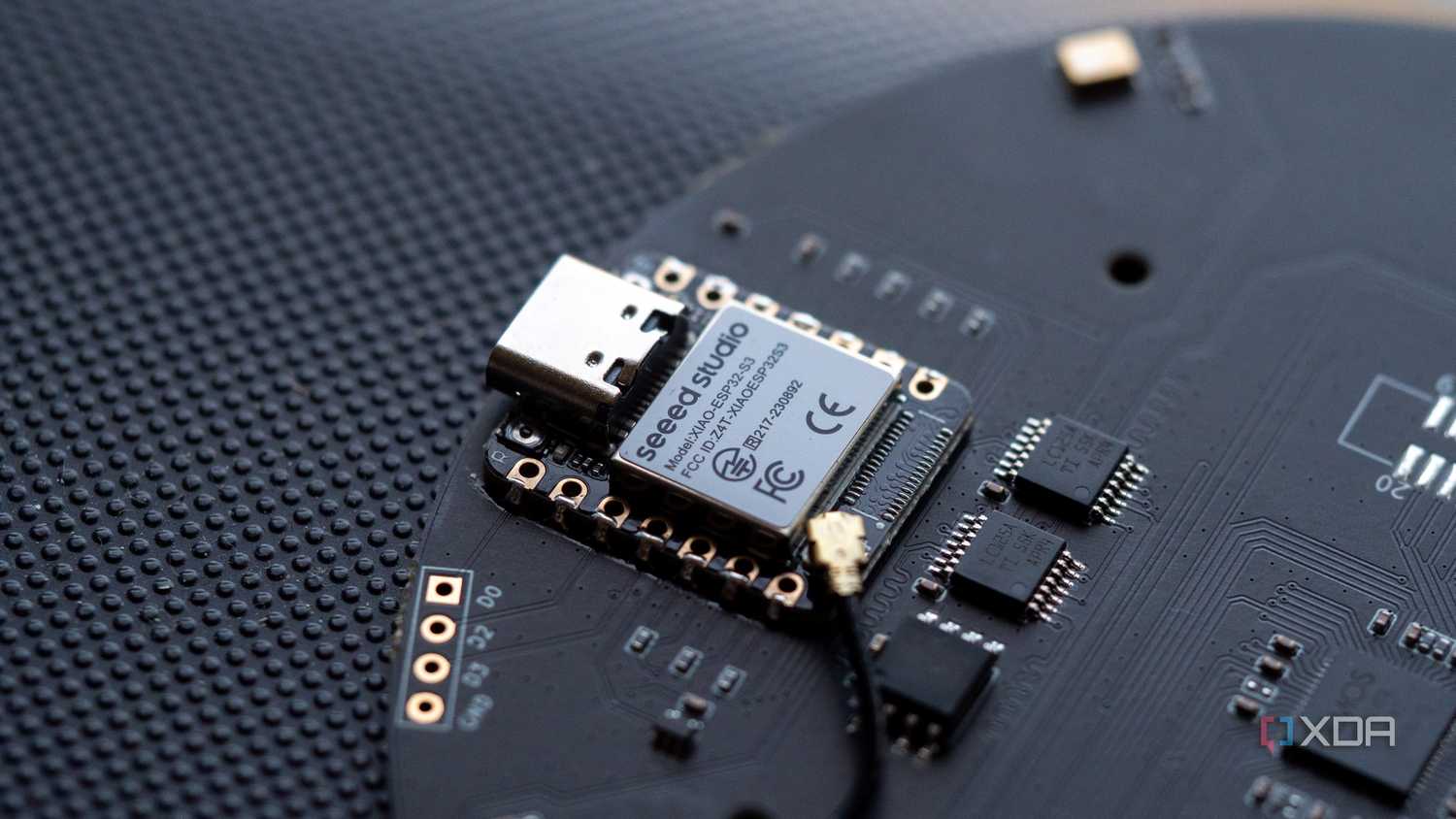 ESP32-S3 from XIAO soldered to the ReSpeaker XVF3800