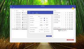 Screenshot of RoboIntern showing additional settings for a task