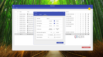 Screenshot of RoboIntern showing additional settings for a task