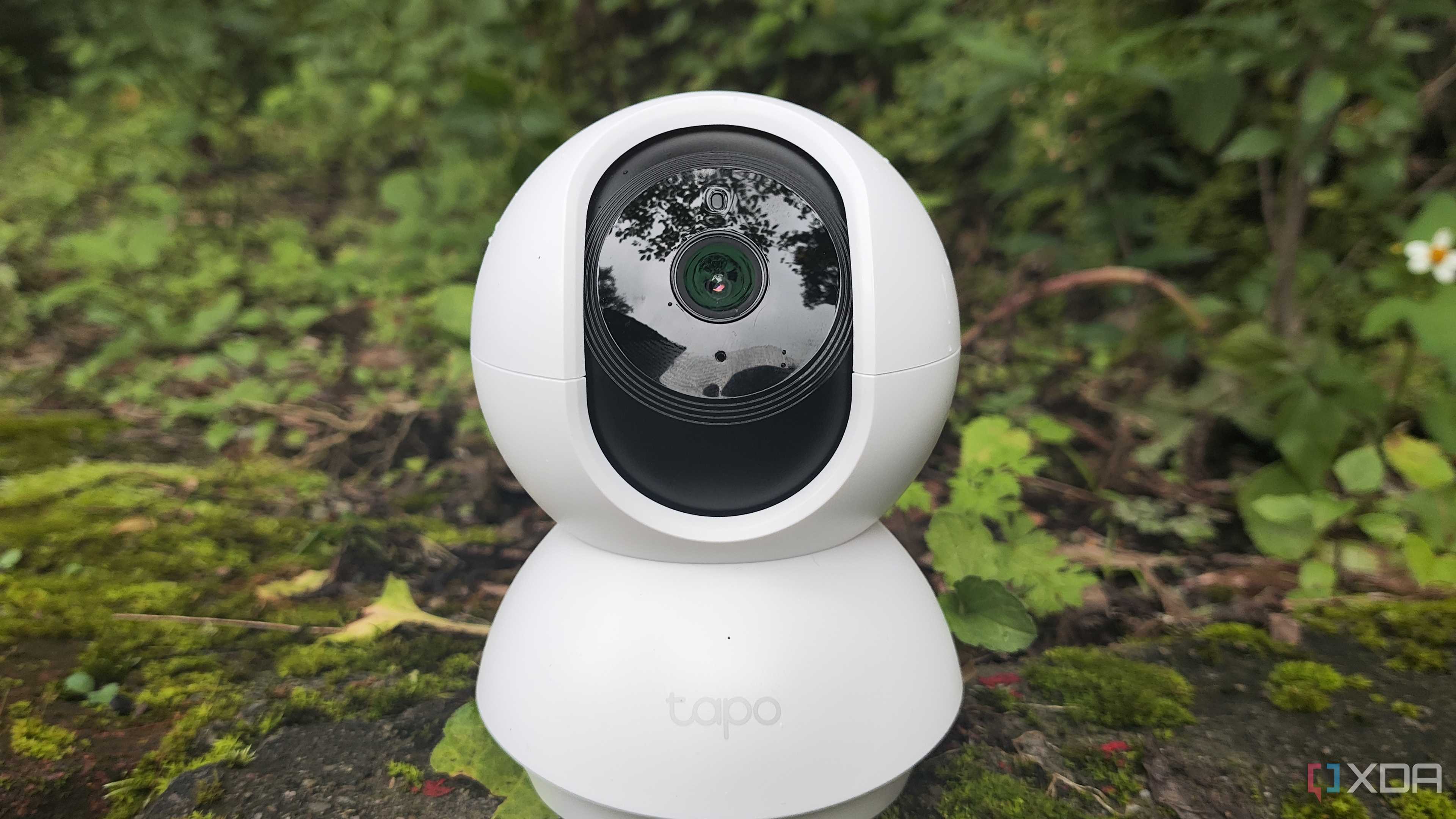A security camera