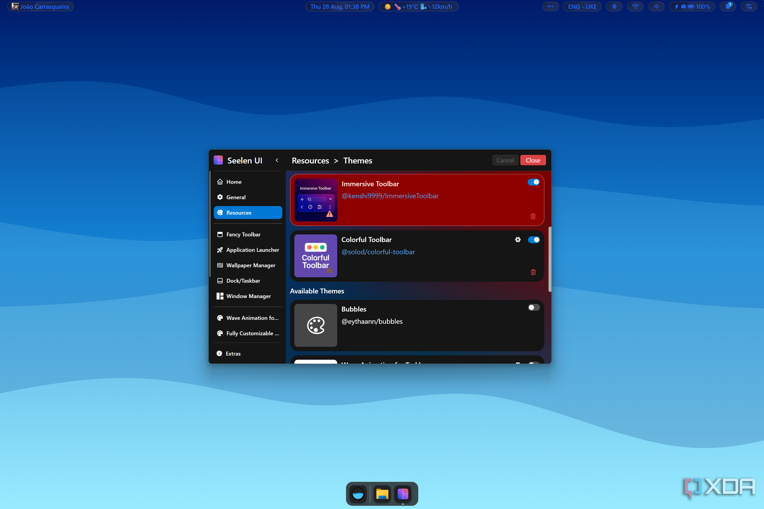 Seelen UI is the closest we have to a custom desktop environment on ...