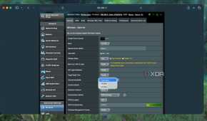 Selecting a Wi-Fi Channel's bandwidth in router
