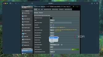 Selecting a Wi-Fi Channel's bandwidth in router