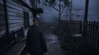 Silent Hill 2 running on ShaderGlass.