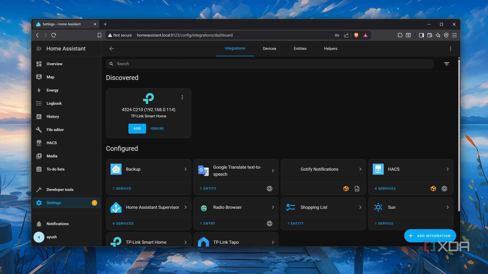 Adding a smart plug to HASS
