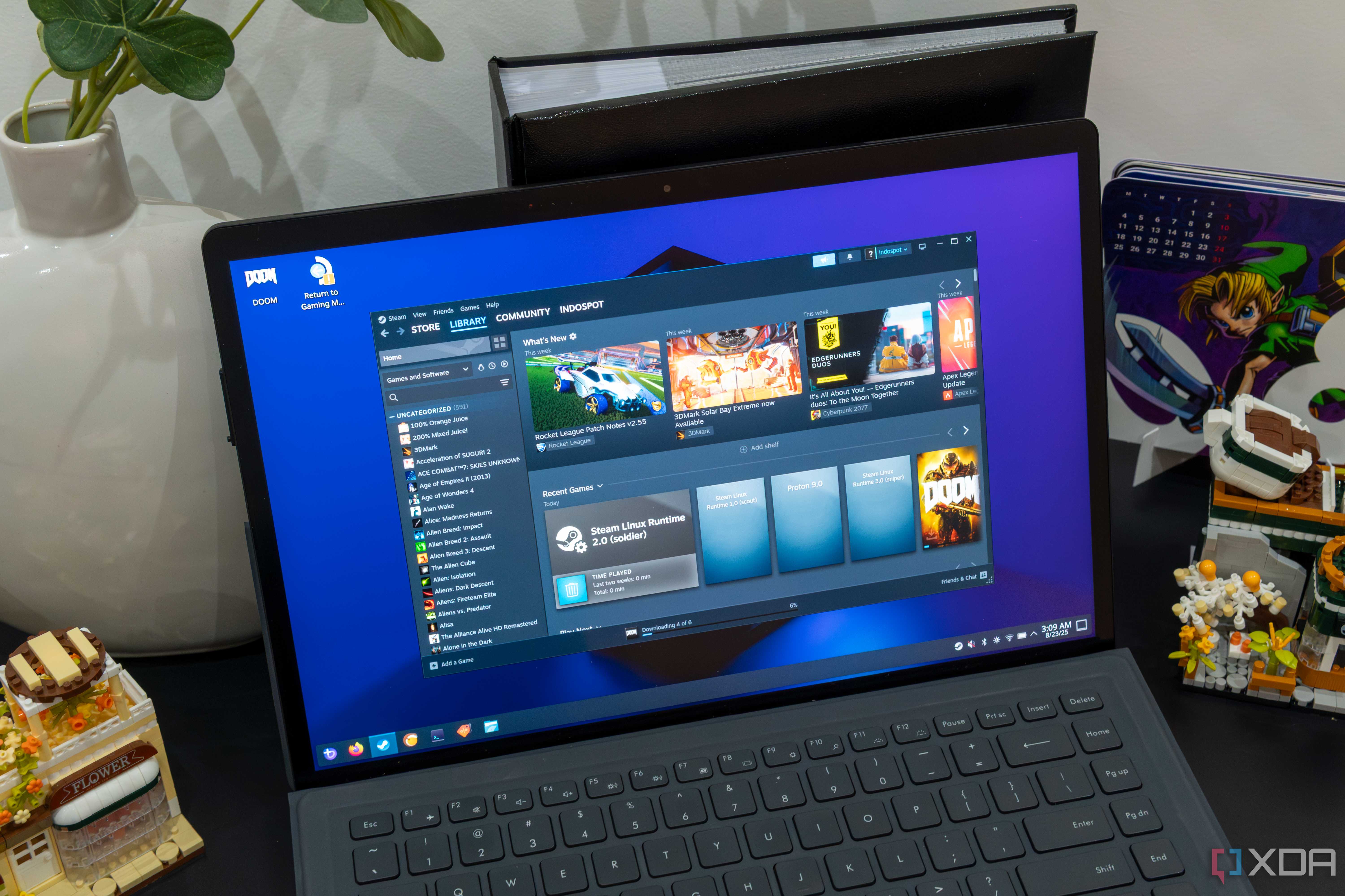 Linux Steamos App SteamOS proved the Linux desktop doesn't need to look like Windows to ...