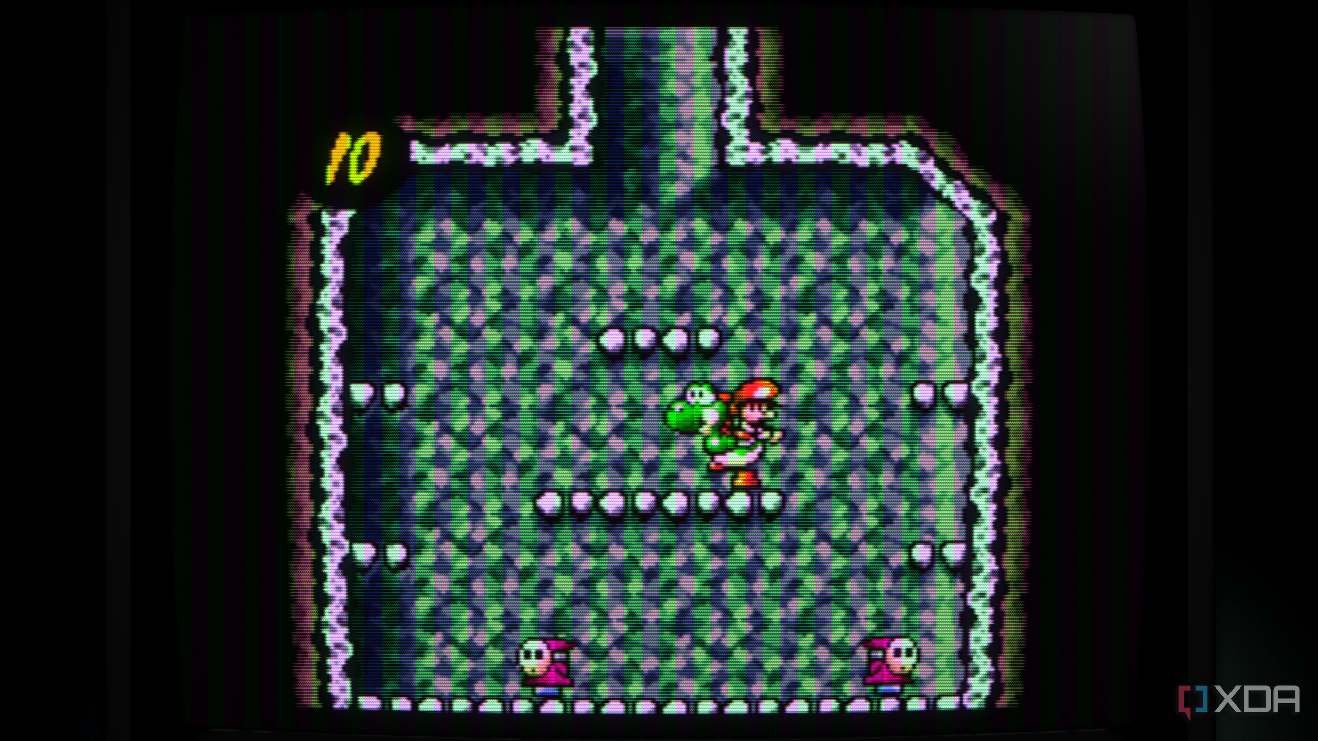 Super Mario World 2: Yoshi's Island gameplay.