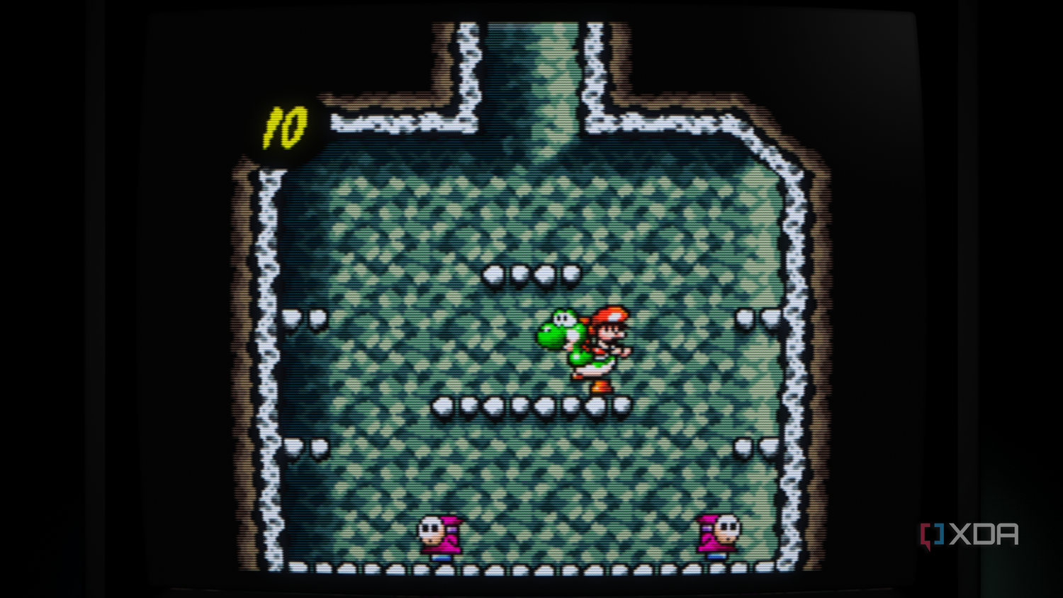 Super Mario World 2: Yoshi's Island gameplay.