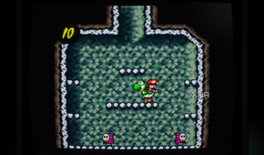 Super Mario World 2: Yoshi's Island gameplay.