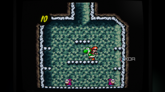 Super Mario World 2: Yoshi's Island gameplay.