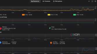 I couldn't bear Ubuntu's built-in System Monitor and replaced it with ...