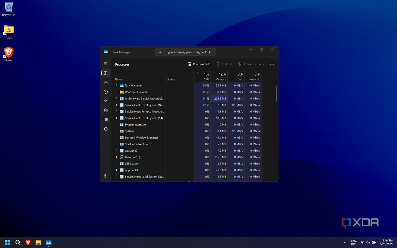 Task Manager App Examples AtlasOS is the debloated Windows experience everyone should install