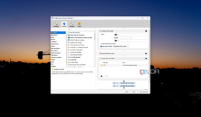 Screenshot of task configuration in Task Till Dawn showing availalable actions for a task