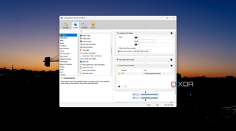 Screenshot of task configuration in Task Till Dawn showing availalable actions for a task
