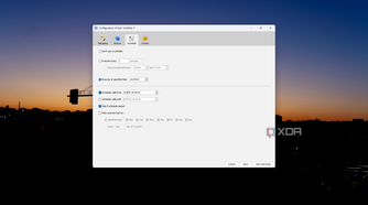 Screenshot of Task Till Dawn showing scheudle options for a task