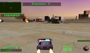 Unlimited turbo in PS1's Twisted Metal.