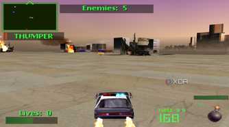 Unlimited turbo in PS1's Twisted Metal.