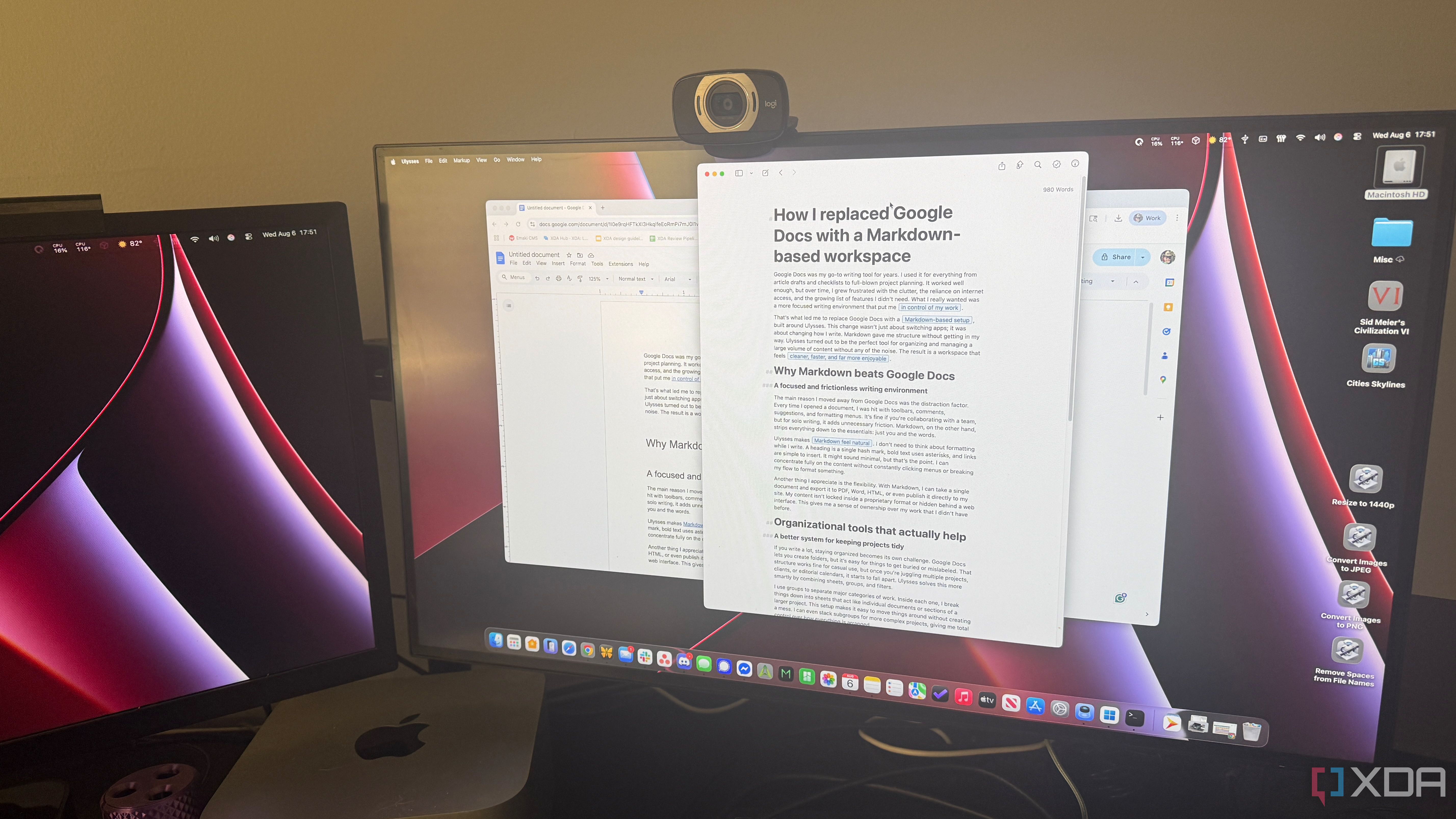 Why I ditched Google Docs for a Markdown-based writing setup - featured