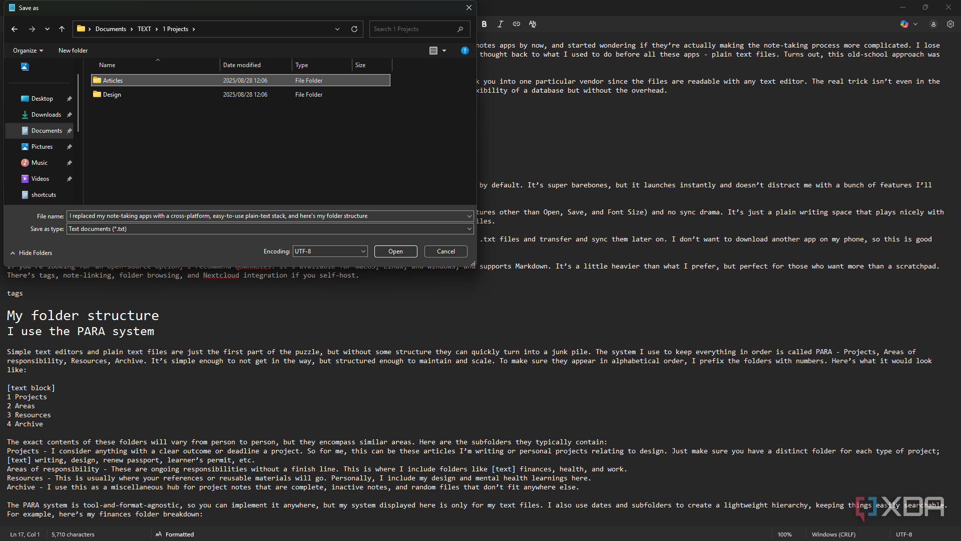 I replaced my note-taking apps with a cross-platform, easy-to-use plain ...