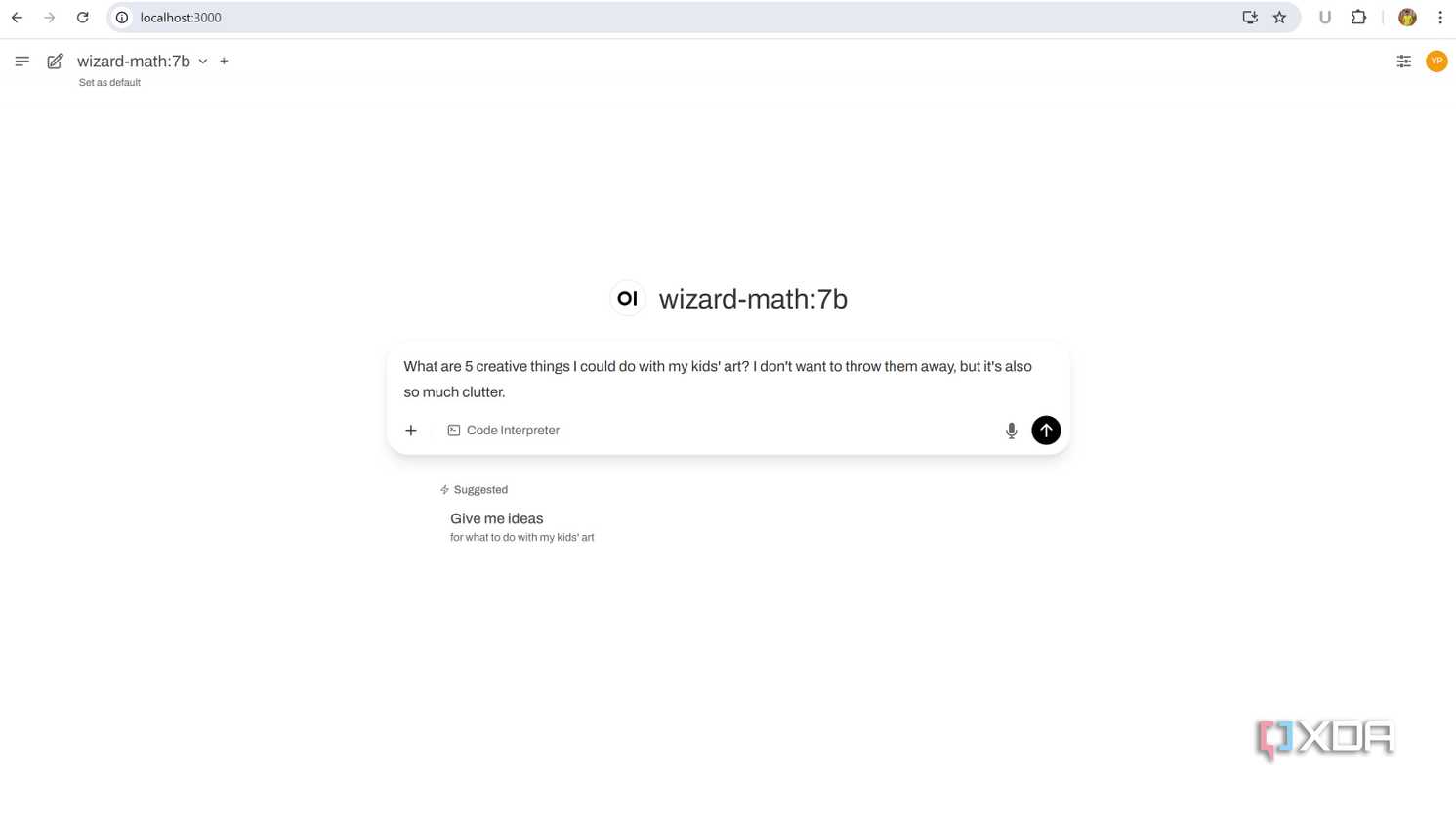 wizard-math showing suggestions