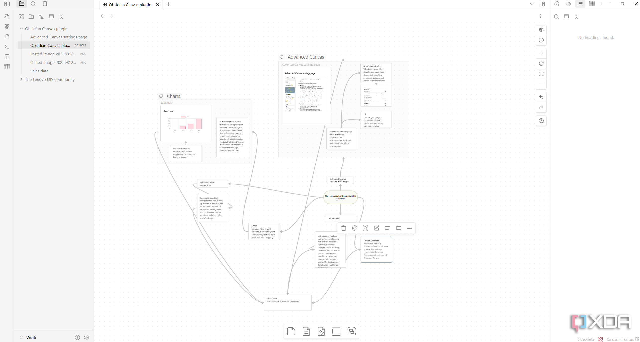 5 plug-ins to supercharge mind mapping in Obsidian Canvas