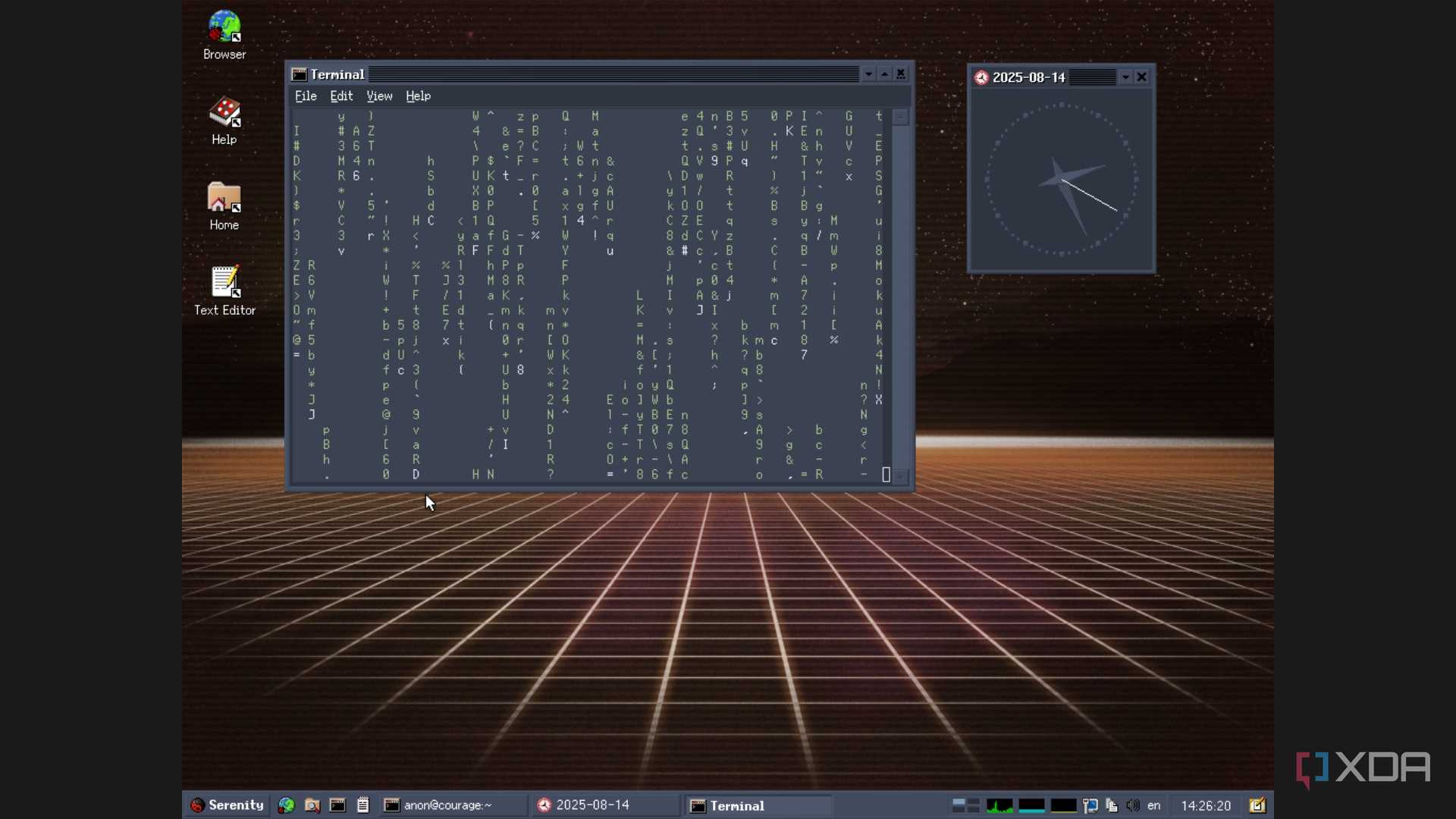 Windows Unixmatrix This UNIX-based operating system looks like it's from the 90s, but it's ...
