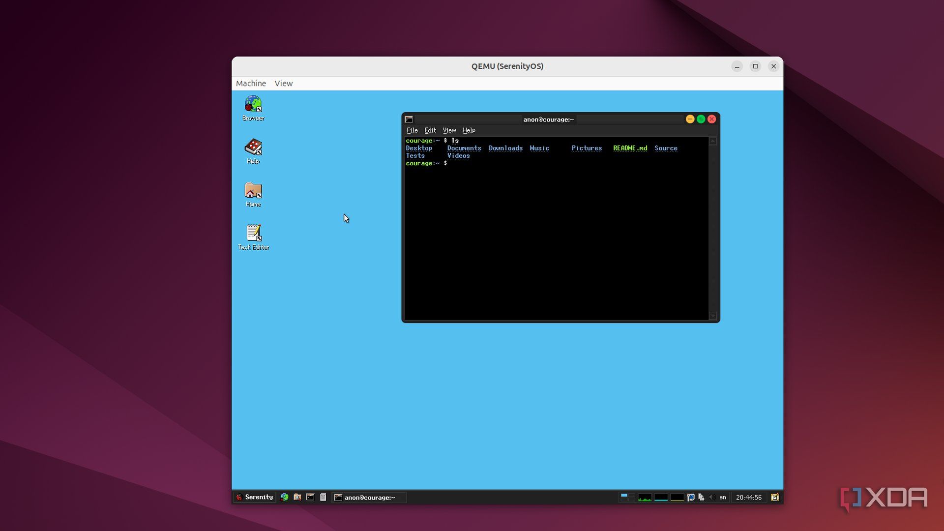 This UNIX-based operating system looks like it's from the 90s, but it's ...