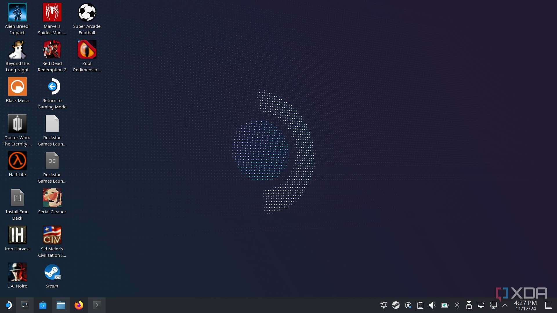 Steam Deck desktop