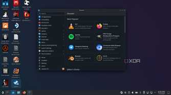 Steam Deck desktop Discover app