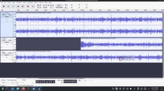 Steam Deck desktop Audacity