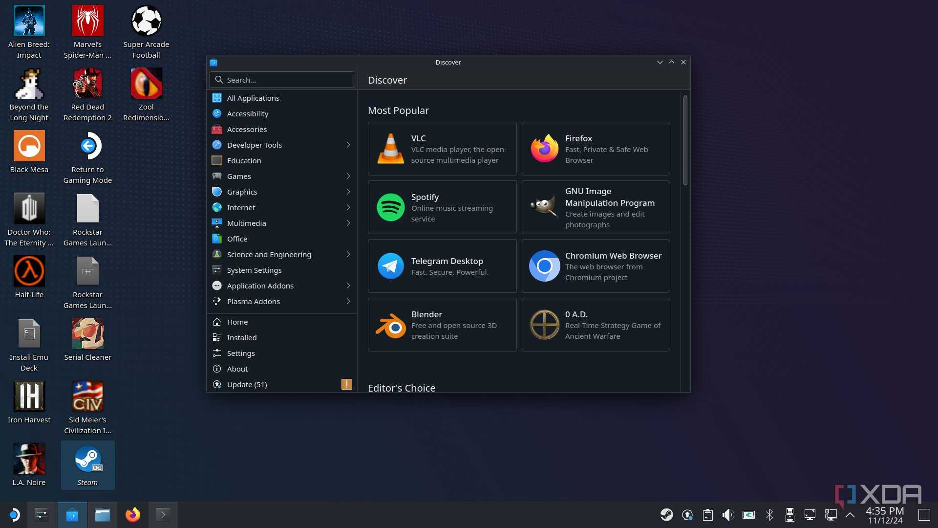 Steamos Background Linux Someone merged SteamOS with NixOS, and the result is the strangest ...