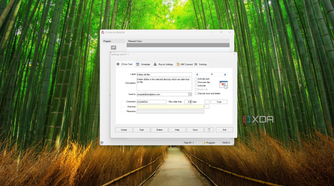 Screenshot of Z-Cron showing basic information about a task