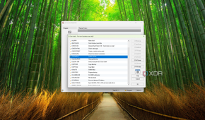 Screenshot of Z-Cron showing available actions for a task to take