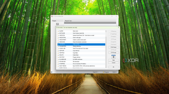 Screenshot of Z-Cron showing available actions for a task to take
