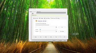 Screenshot of Z-Cron showing network settings for a task