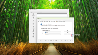 Screenshot of Z-Cron showing account settings for a RunAs job