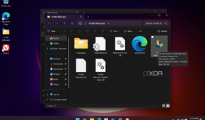 shows Profile Locator Executable in File Explorer