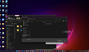 shows select user folder option in File Explorer