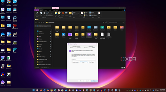 shows new path location for default user folder